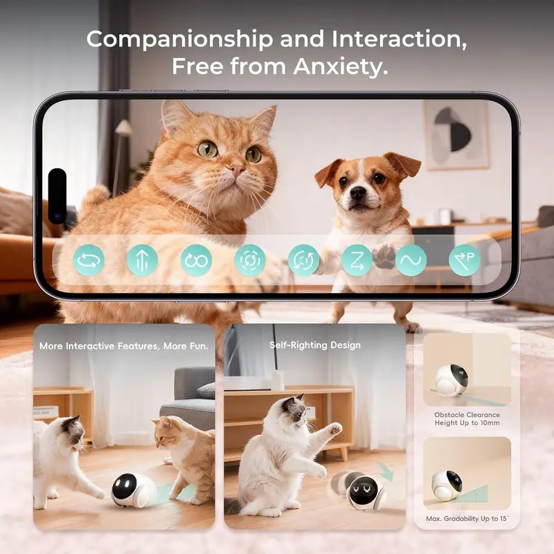 Movable Indoor Pet Robot Camer - огляд і ціна Home Security Robot