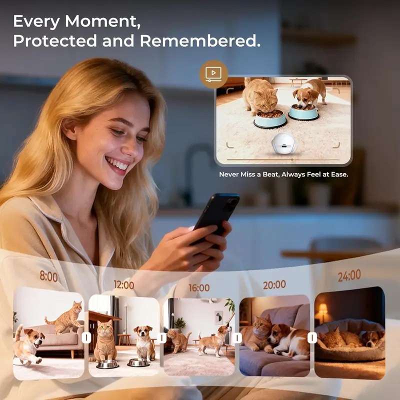 Movable Indoor Pet Robot Camer - огляд і ціна Home Security Robot