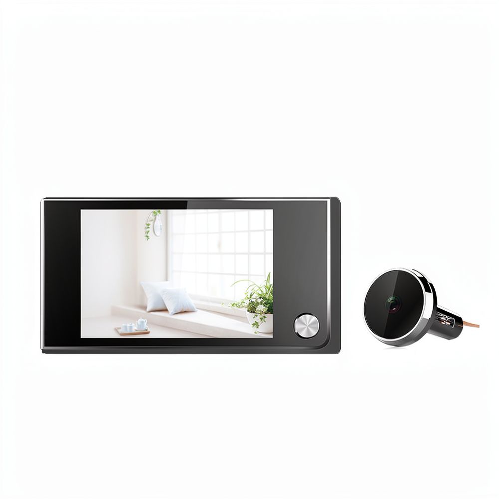 Electronic Peephole Camera 3.5 - огляд і ціна Home Security Front Door Camera