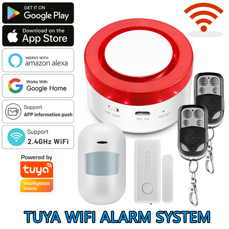 WiFi Tuya Home Alarm System 12 - огляд і ціна Sim Gsm Alarm