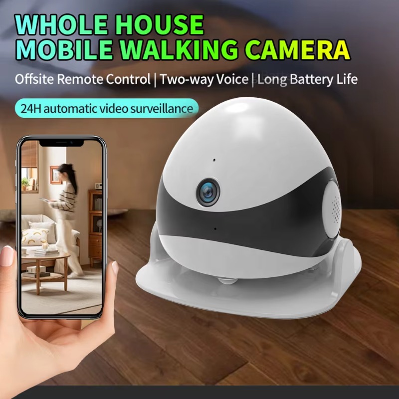 Wireless 2K HD Mobile Pet Comp - огляд і ціна Home Security Robots
