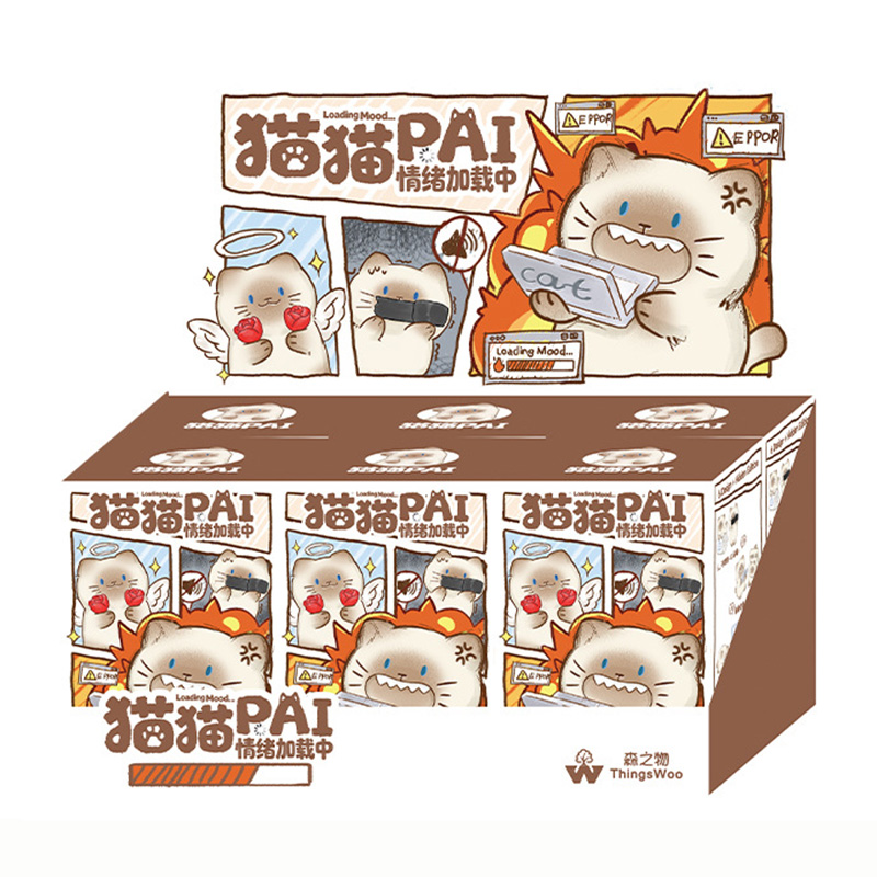Cute Cat Blind Box Figure Resi - огляд і ціна Home Security Box