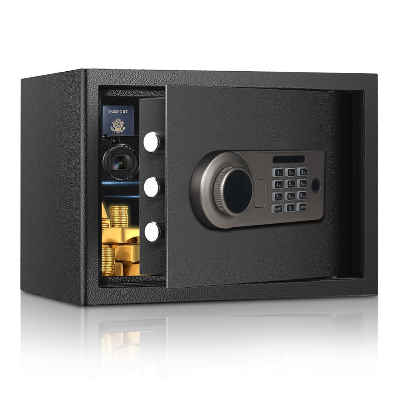 Electronic Password Safe 25cm  - огляд і ціна Home Security Box