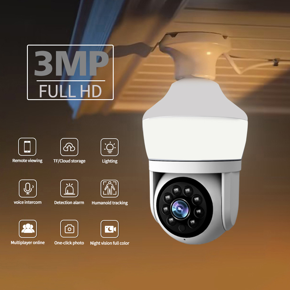 Yoosee APP 3MP 1296P  Night La - огляд і ціна Home Security Flood Lights