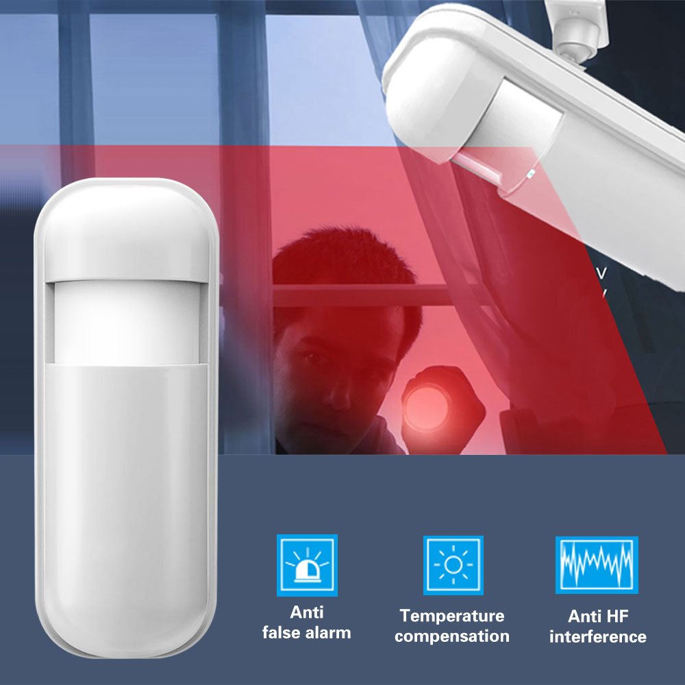 433MHz Motion Sensor Wireless  - огляд і ціна Sim Gsm Alarm