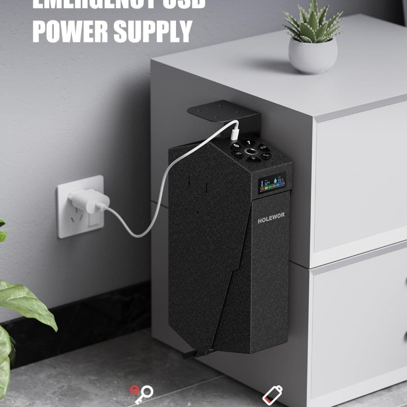 Smart Fingerprint Handgun Safe - огляд і ціна Home Security Box