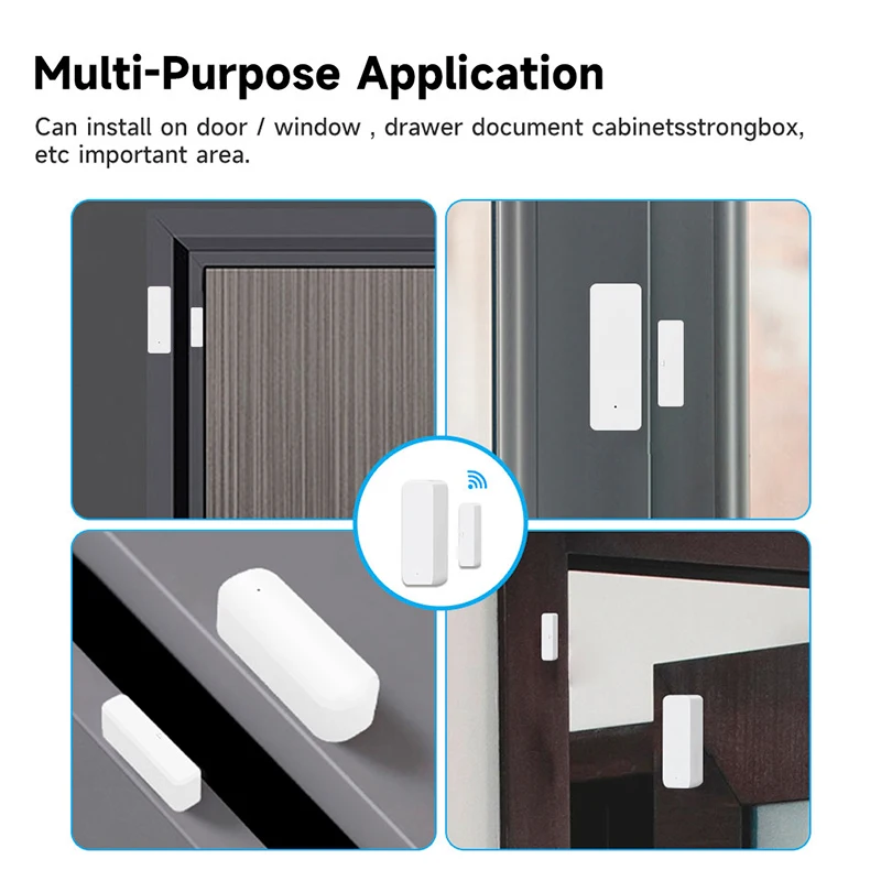 Tuya WiFi Smart Door Sensor Do - огляд і ціна Sim Gsm Alarm